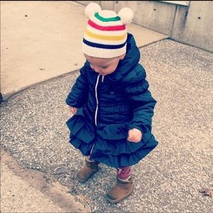 🤩♥️THE BAYClassicStripes💯CottonHat-Baby0-18M